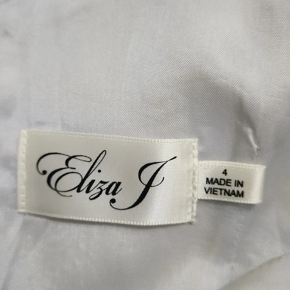 Metallic Golden Floral Dress Size 4 Formal Wedding Guest Party Prom - Picture 13 of 15